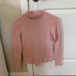 Mock neck long sleeve.